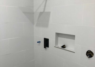 bathroom reno shower